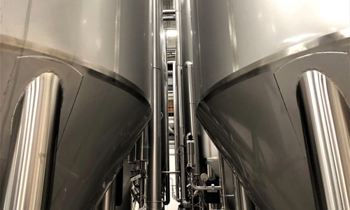 To Øl Brewery Tanks